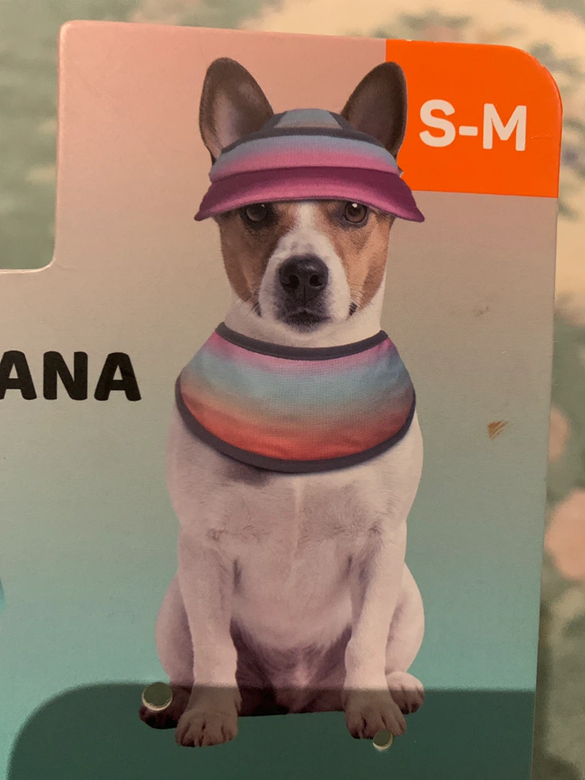 NEW FOFOS Cooling Dog Hat & Bandana S-M