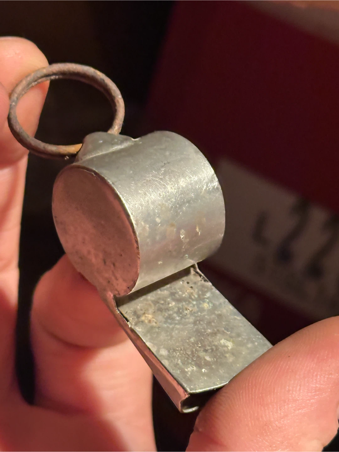 Old whistle cork ball inside - photo 3