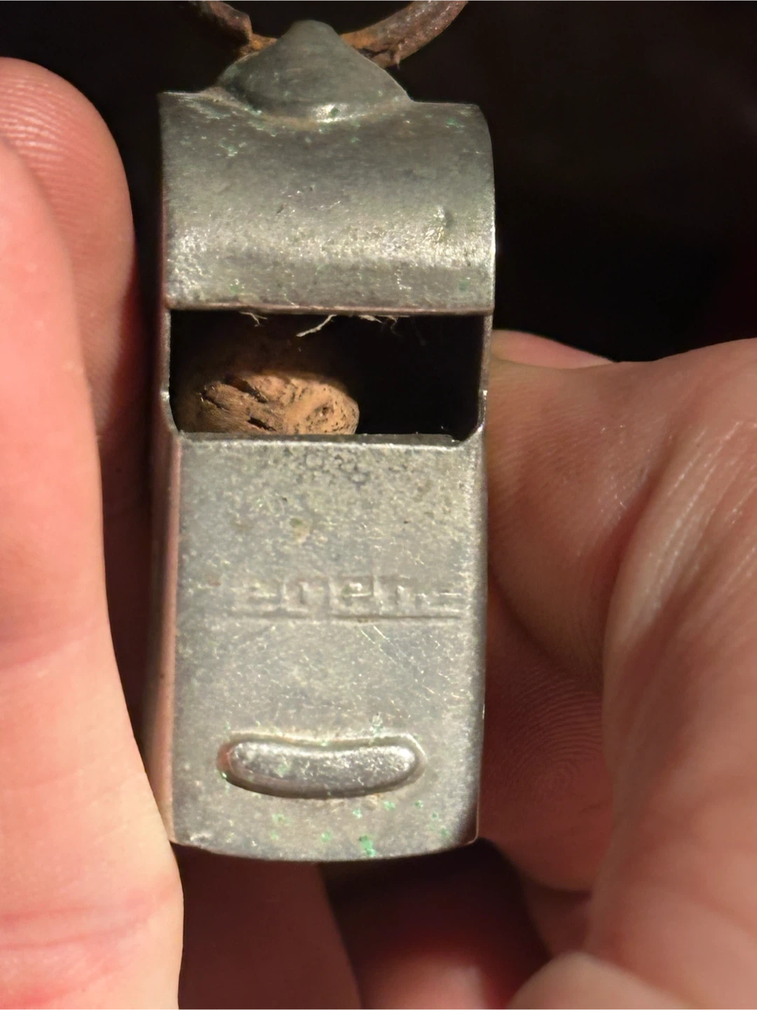 Old whistle cork ball inside - photo 5