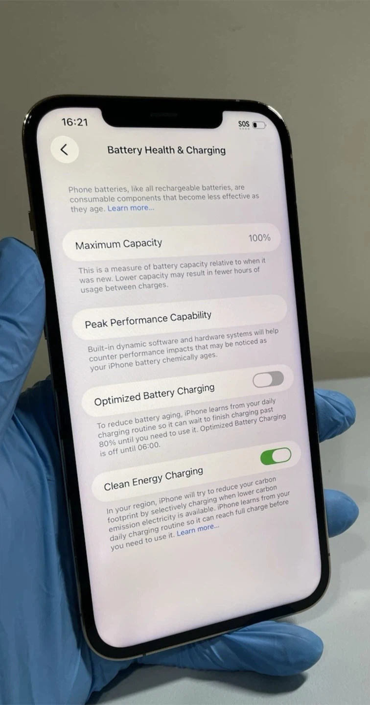 Unlocked Apple iPhone 12 Pro Max 128GB 100% Battery Life - photo 3