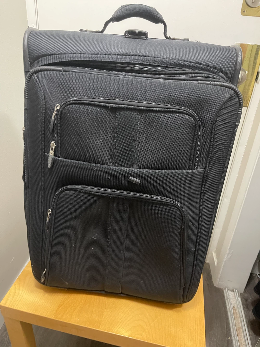 Delsey Black Rolling Suitcase