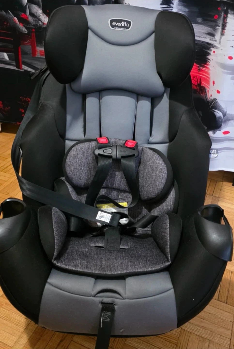 evenflo symphony all in one sport convertible car seat
