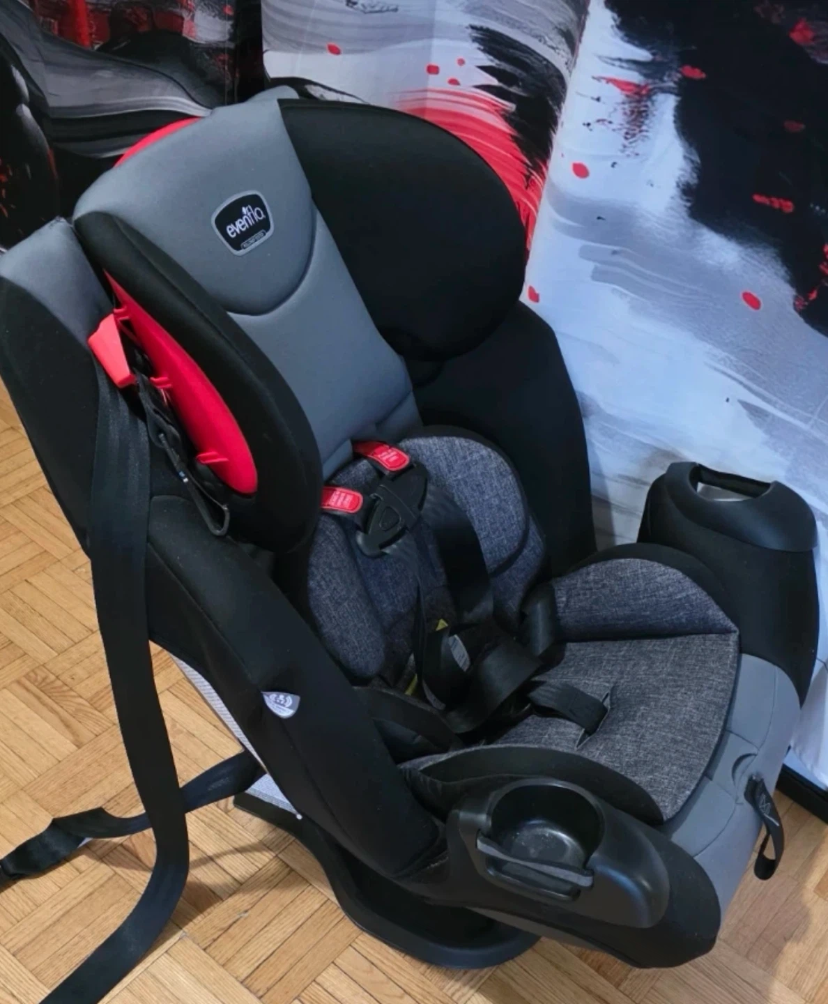 evenflo symphony all in one sport convertible car seat - photo 2