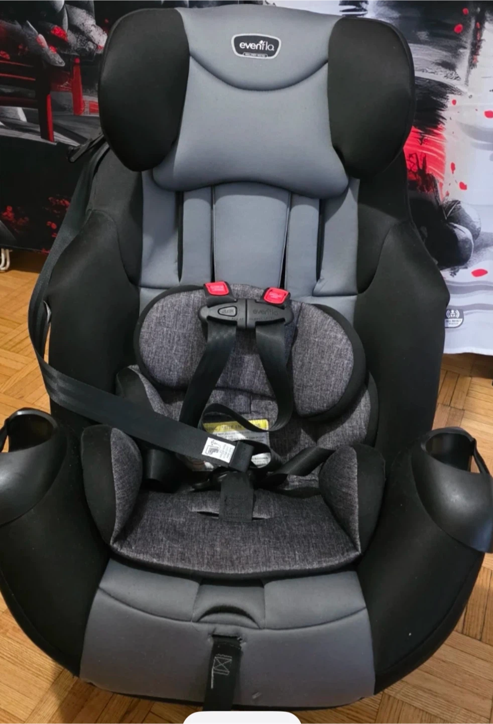 evenflo symphony all in one sport convertible car seat - photo 5