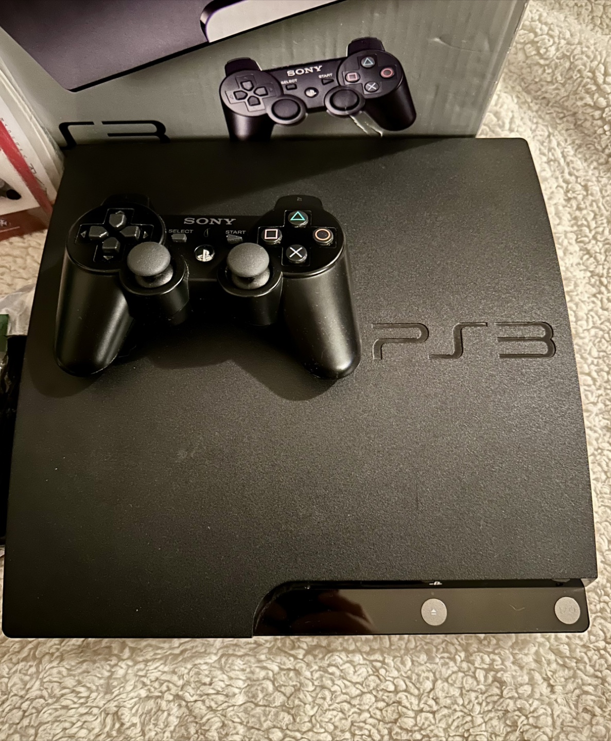PS3 Slim 250 GB Console CIB - photo 2