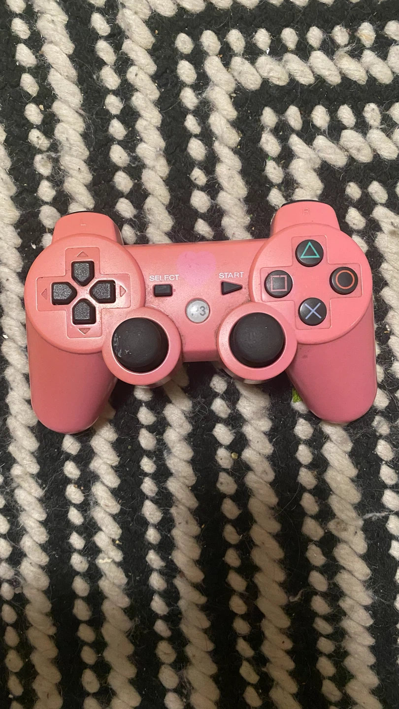 Pink Wireless Controller for PlayStation 3