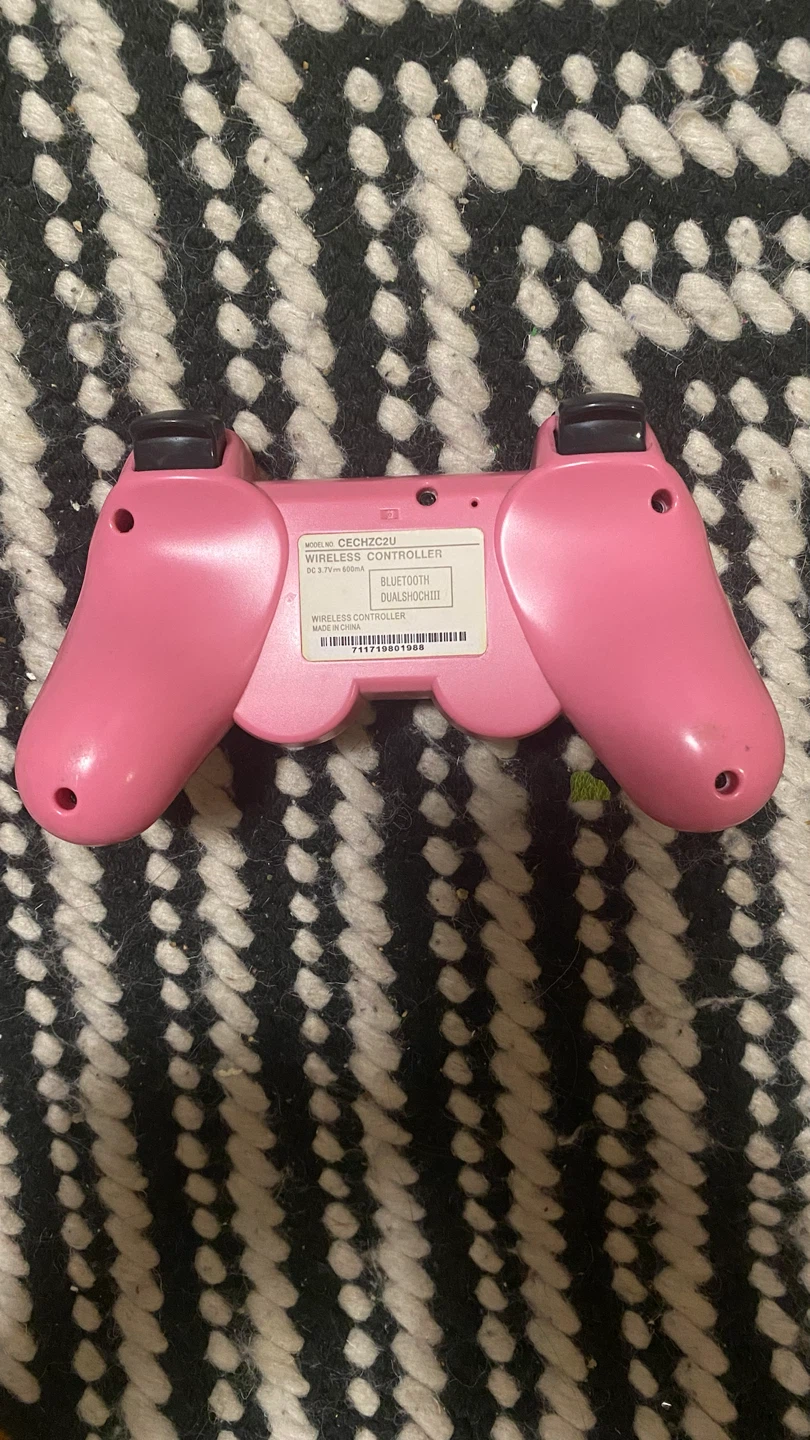 Pink Wireless Controller for PlayStation 3 - photo 2