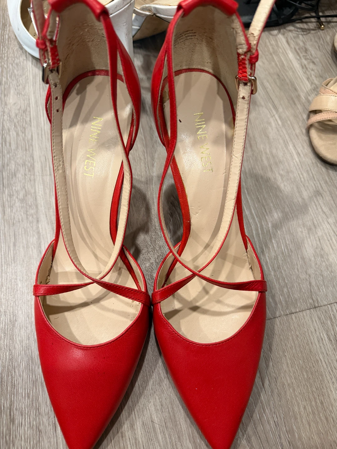 Nine West Red Heels