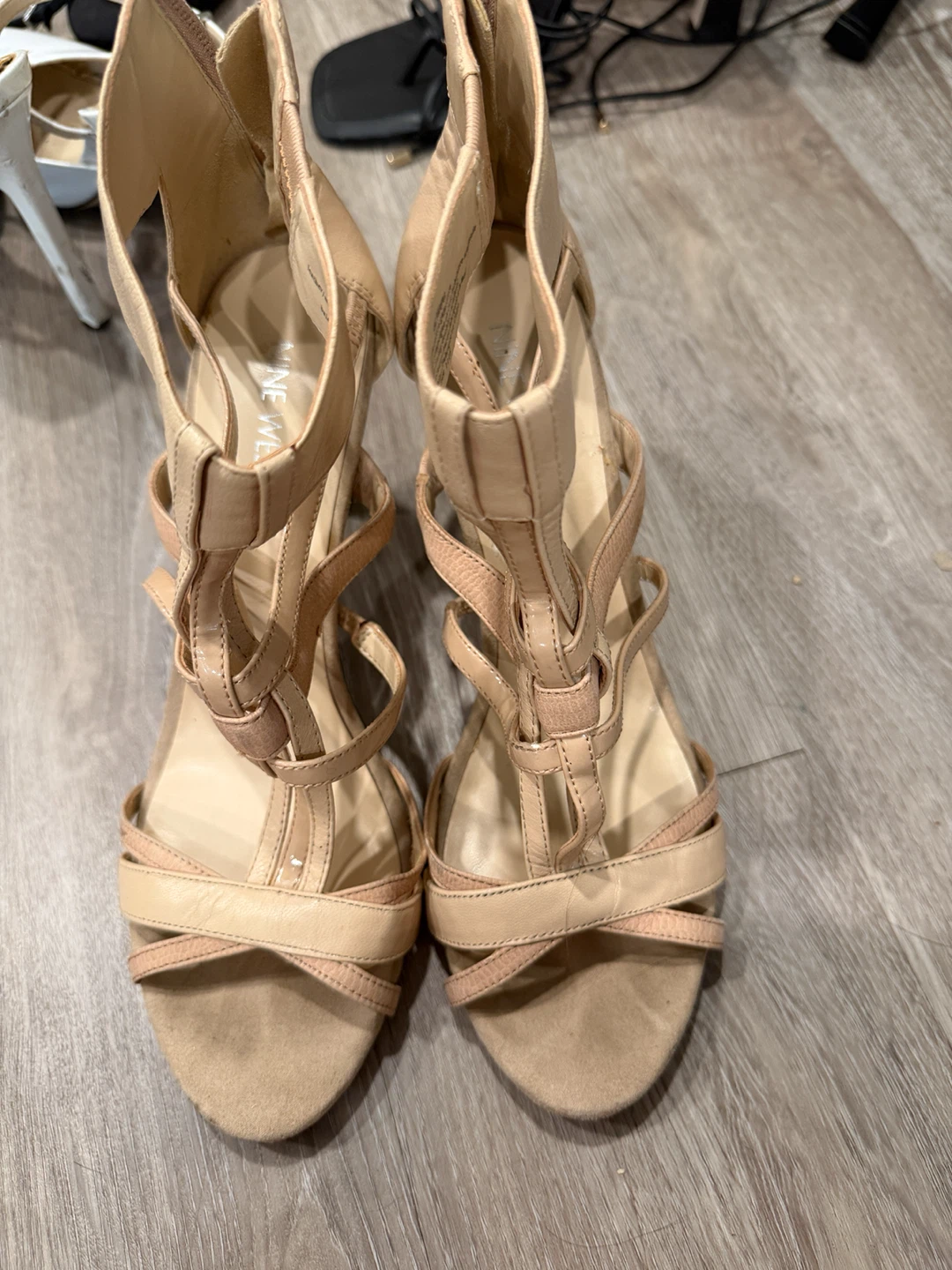 Nine West Strappy Heels