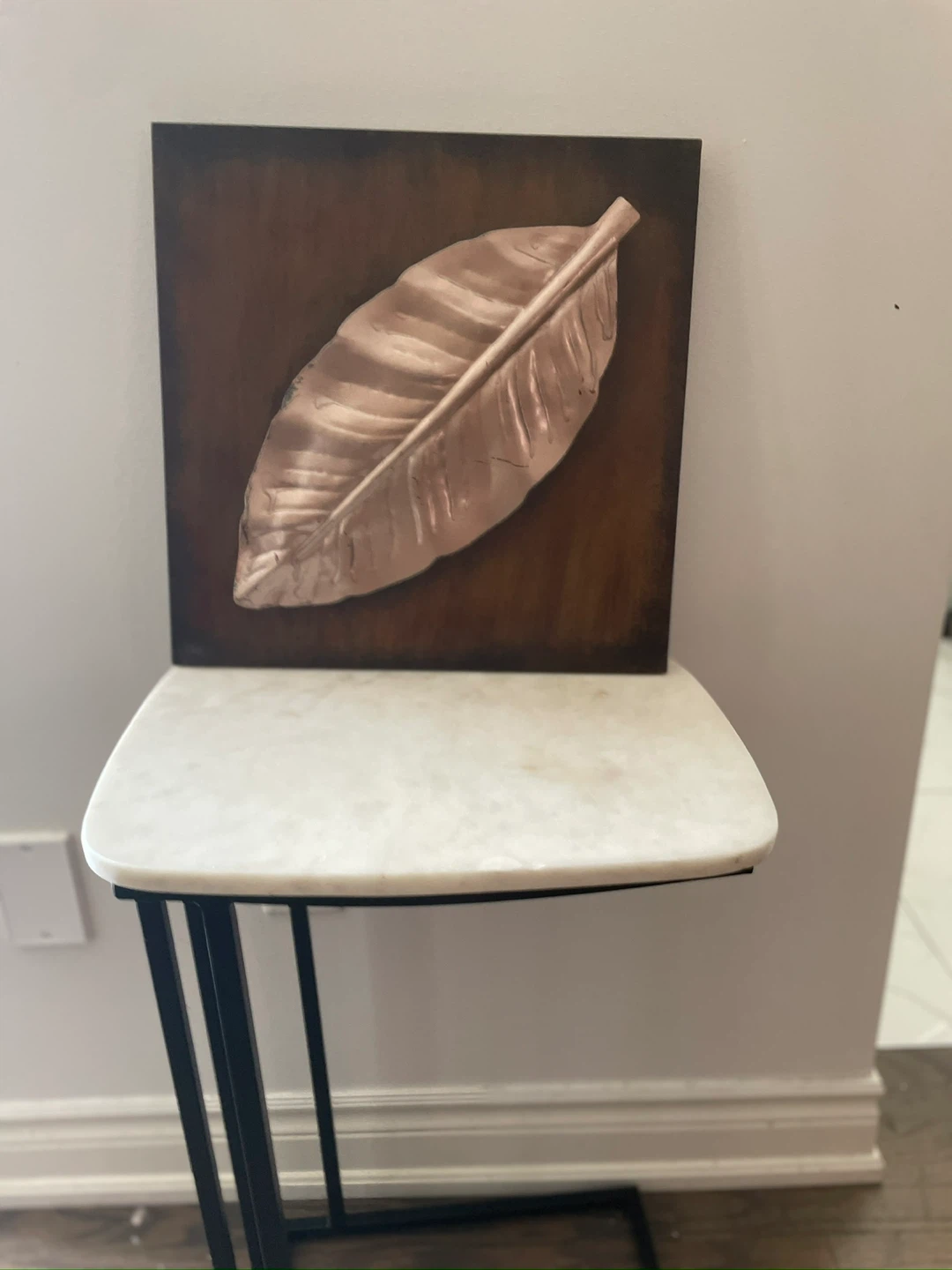 White Desk with Drawer - photo 3