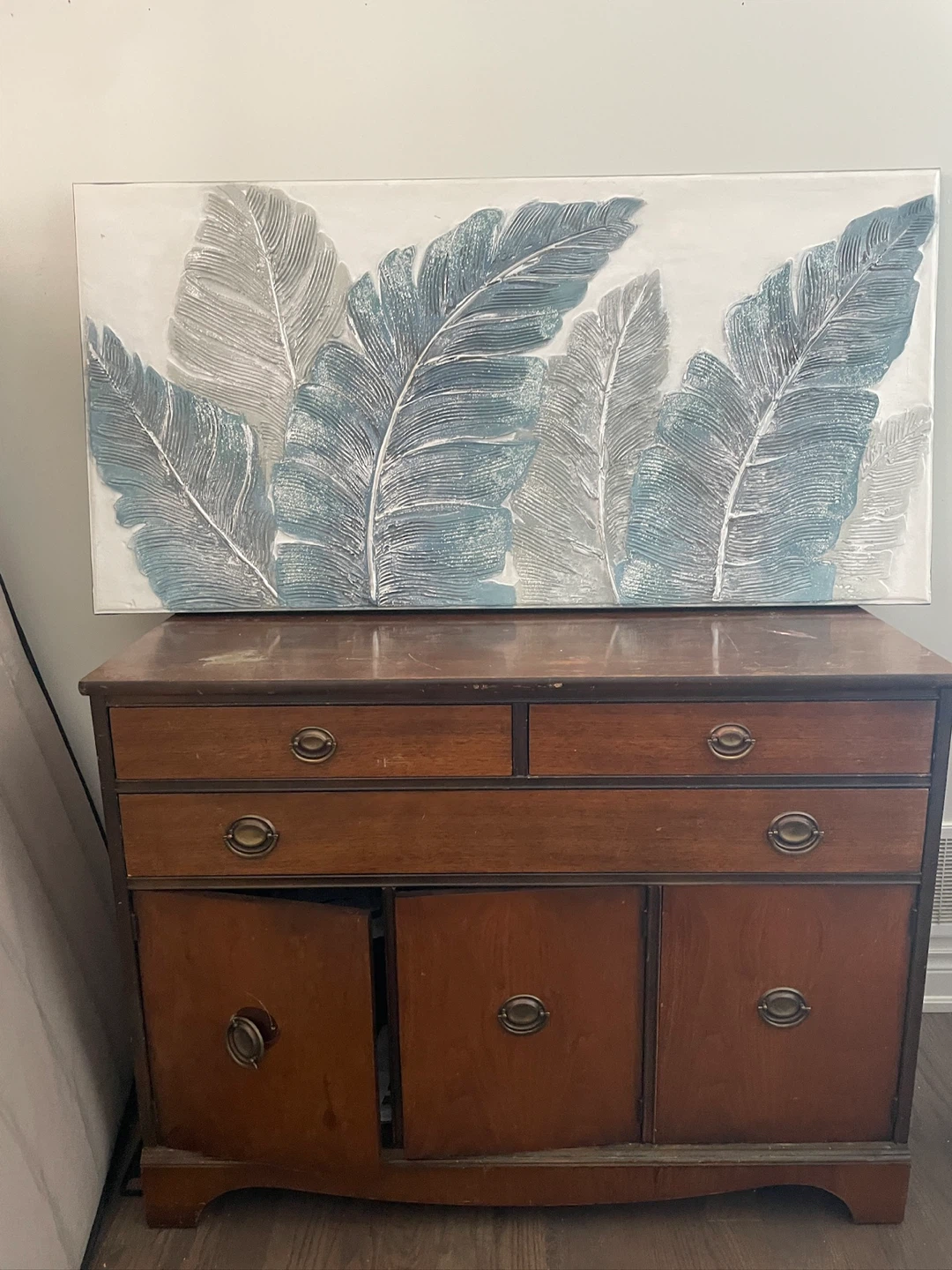 White Desk with Drawer - photo 4