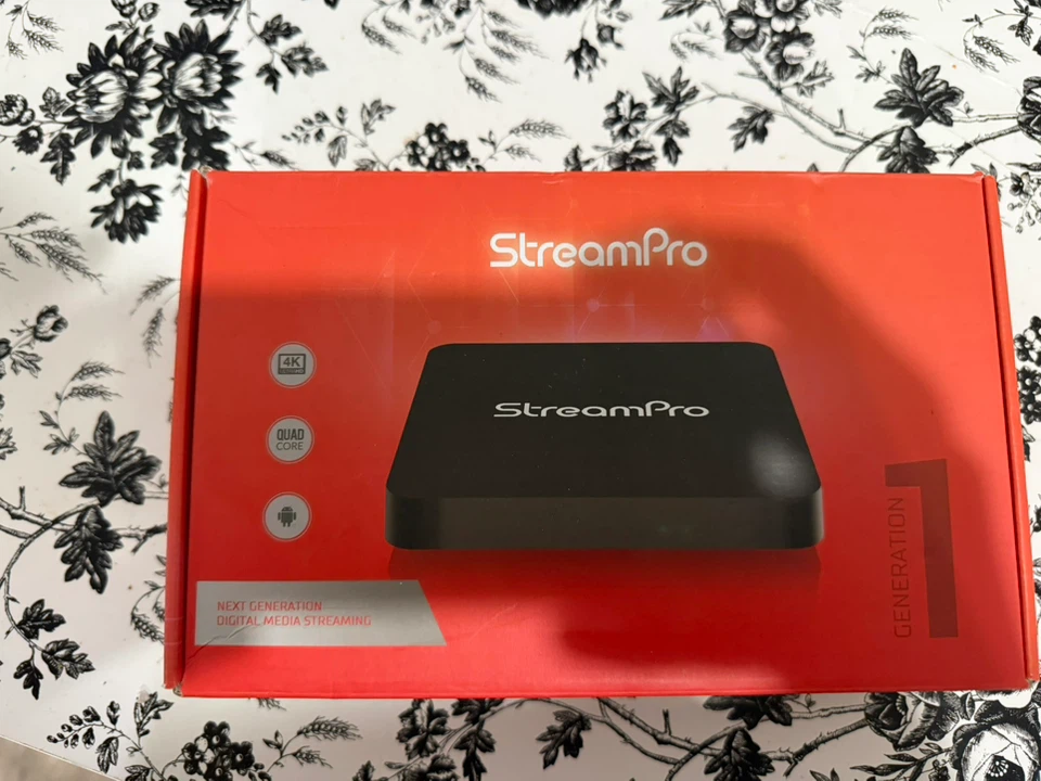 StreamPro 1 Generation Set Top Box (STB) with Remote and Manual