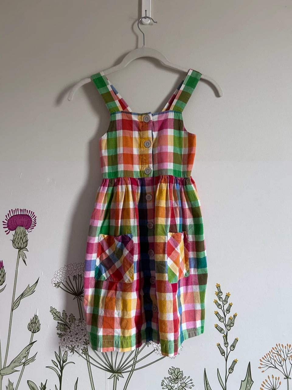 Frugi Abigail Checked Dress Multi - photo 2