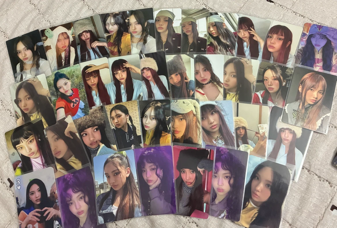 lucky draw kpop newjeans photocards - photo 4