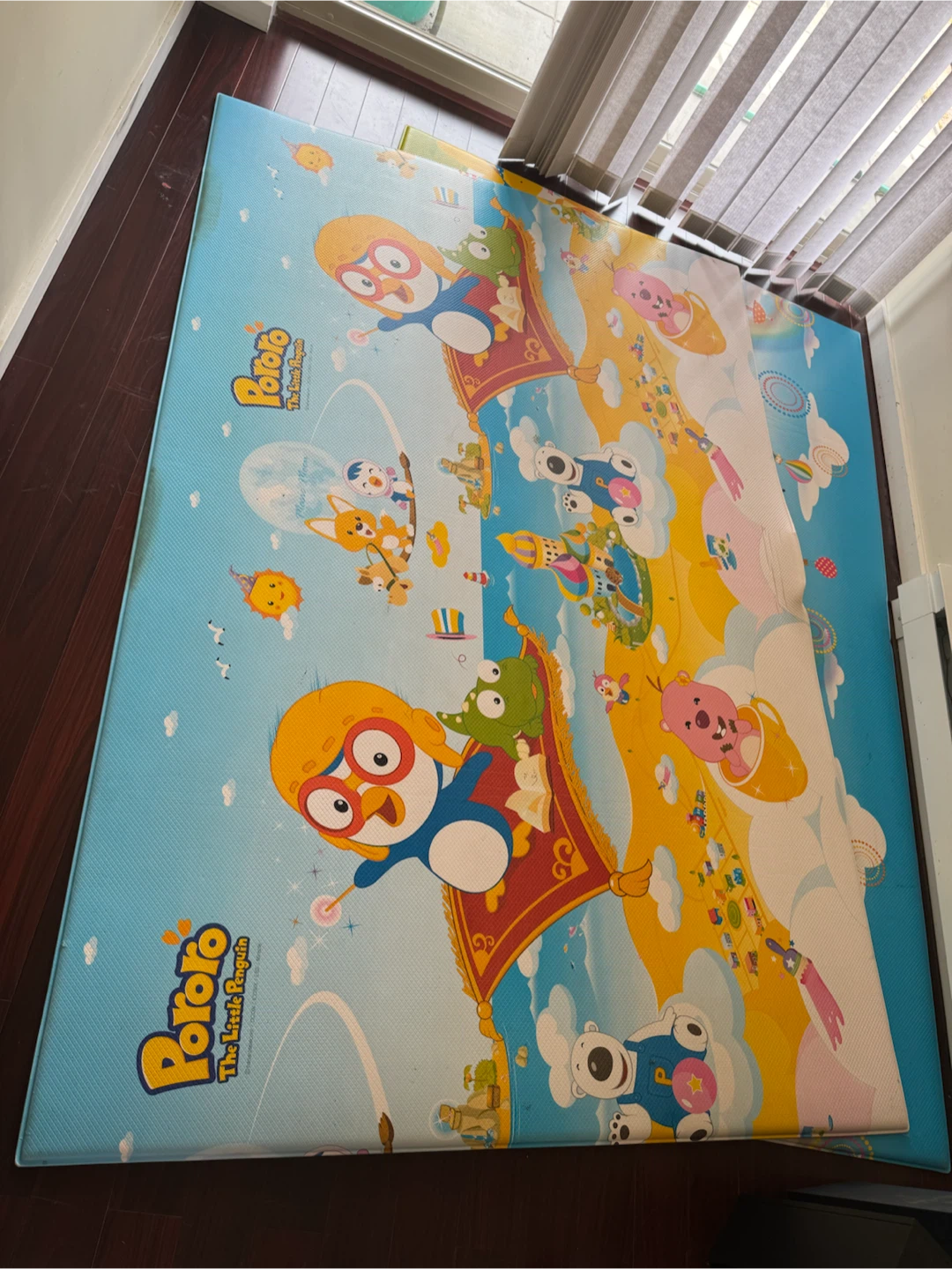 Pororo The Little Penguin kids baby play mats (A set of two)