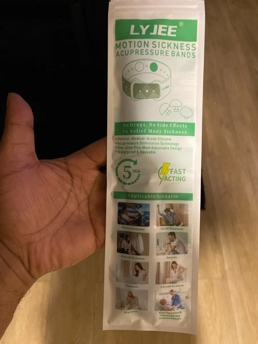 LYJEE Motion Sickness Acupressure Bands