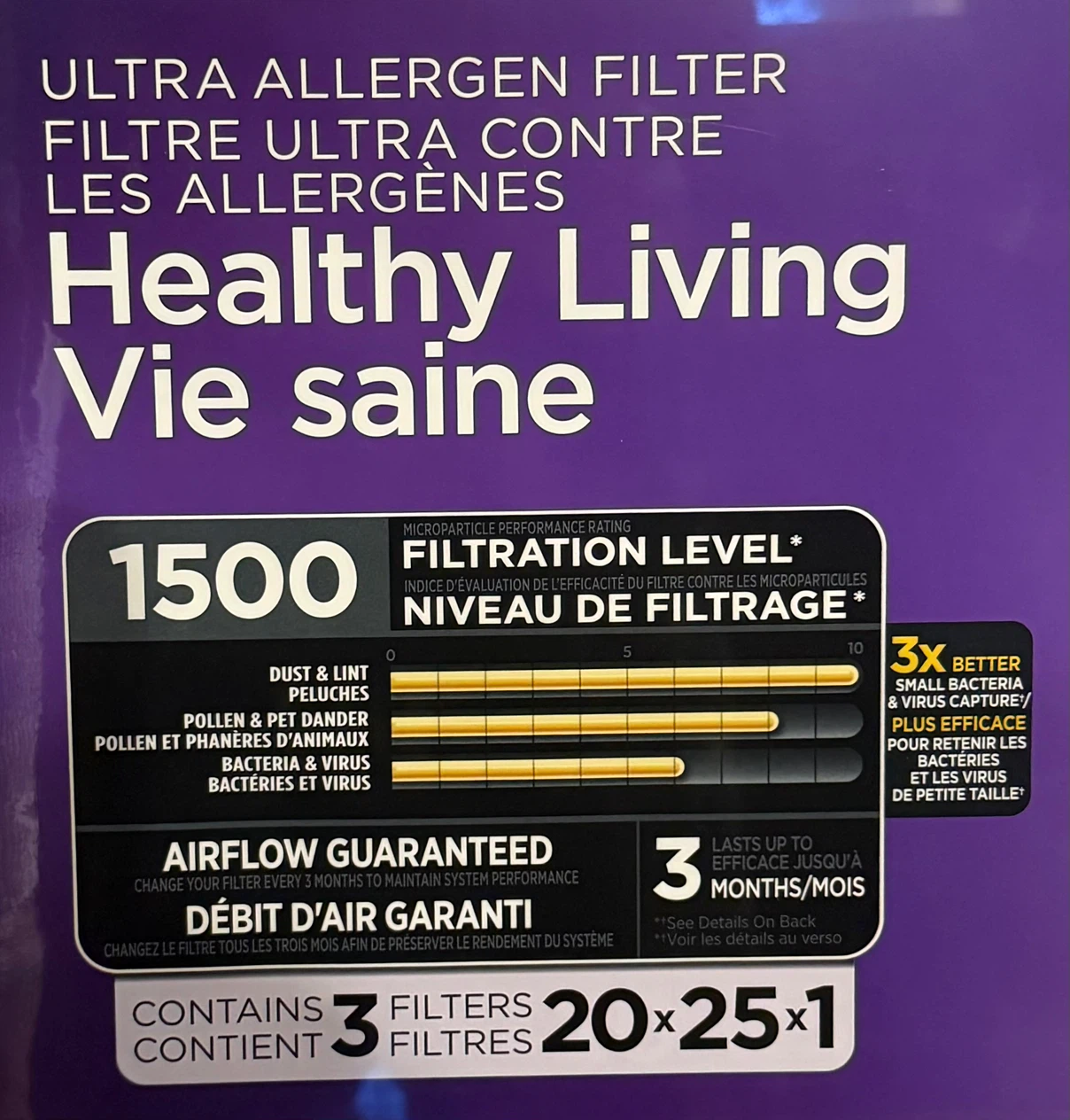 NEW: Factory Sealed “Filtrete” 20x25x1  Filters - photo 5