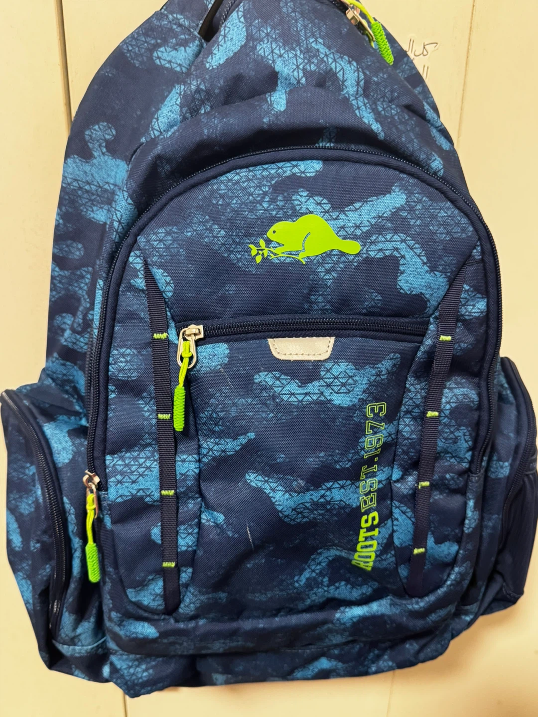 Roots Backpack with Beaver Logo