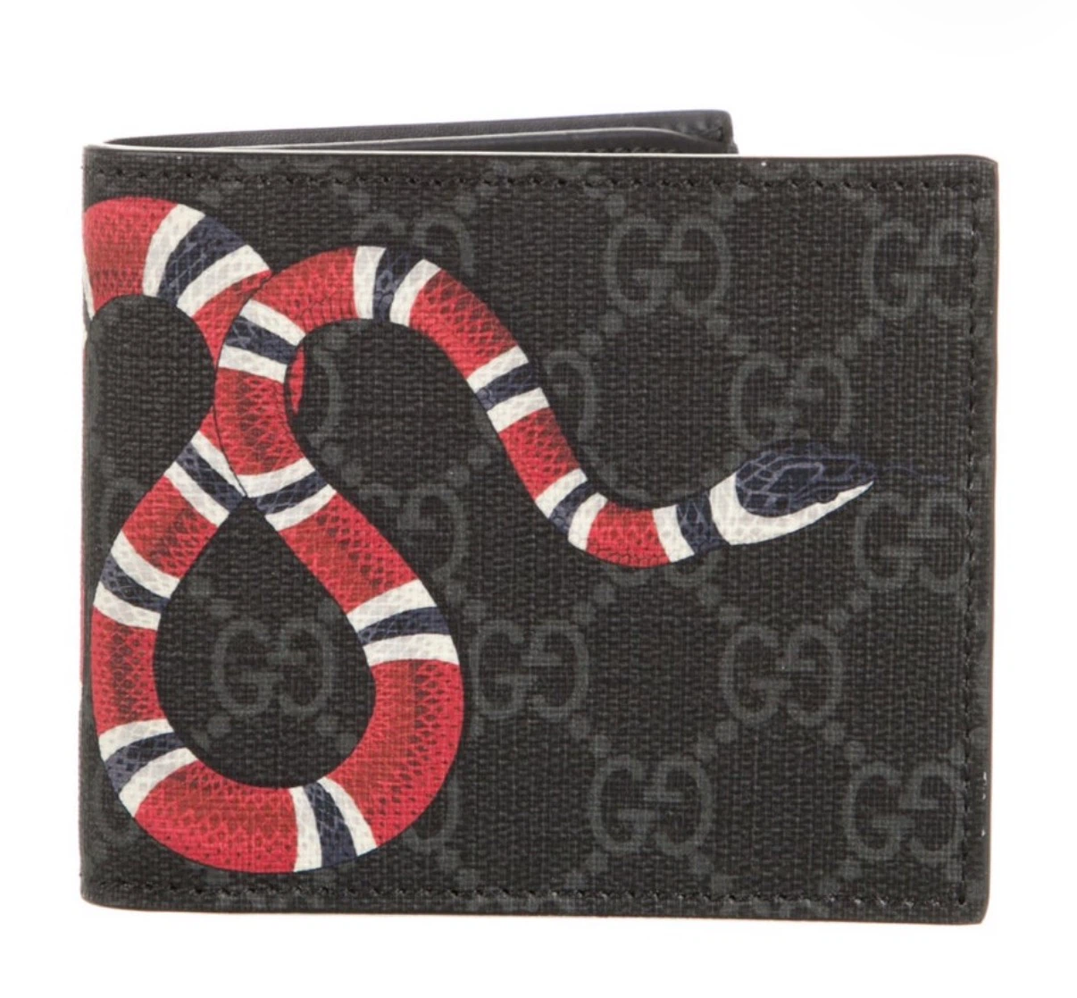 Gucci Snake Bi-Fold Wallet