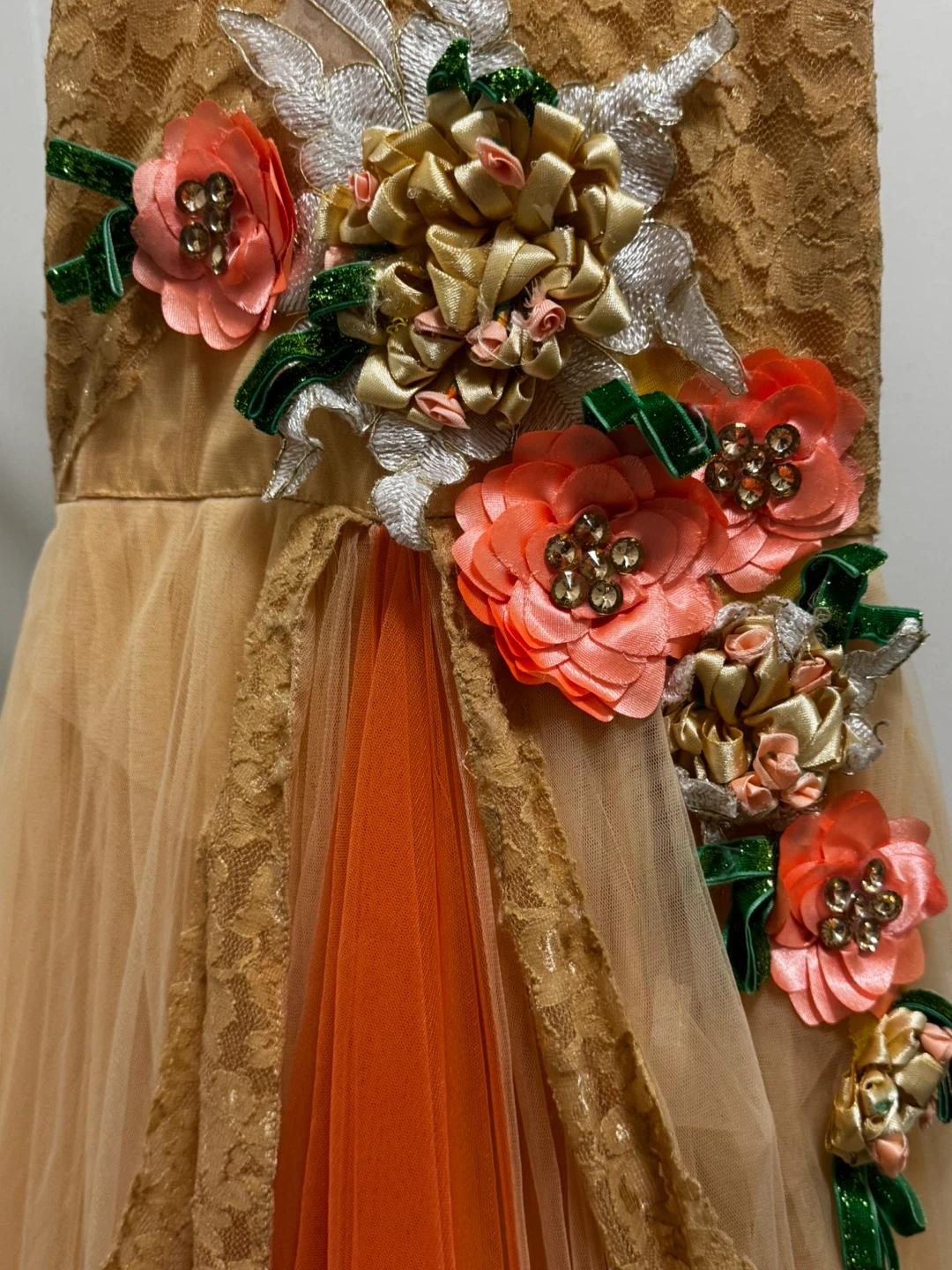 Girls Embellished Tulle Dress - photo 3