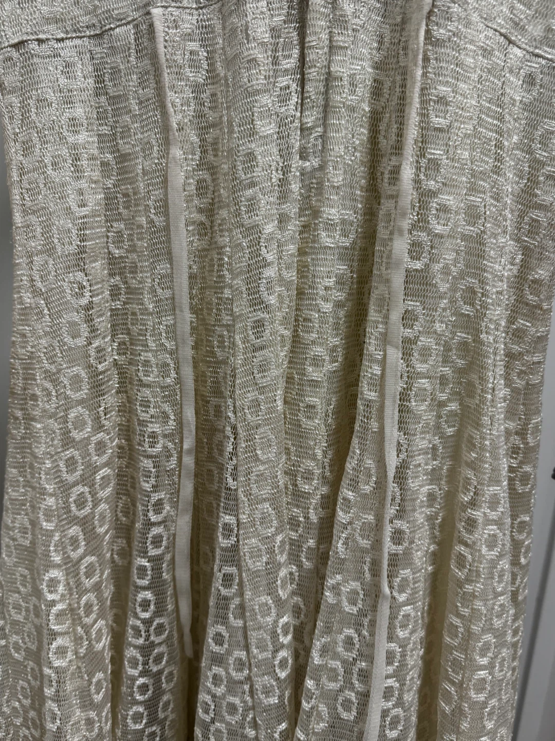 White and Blue Embroidered Kurti - photo 2