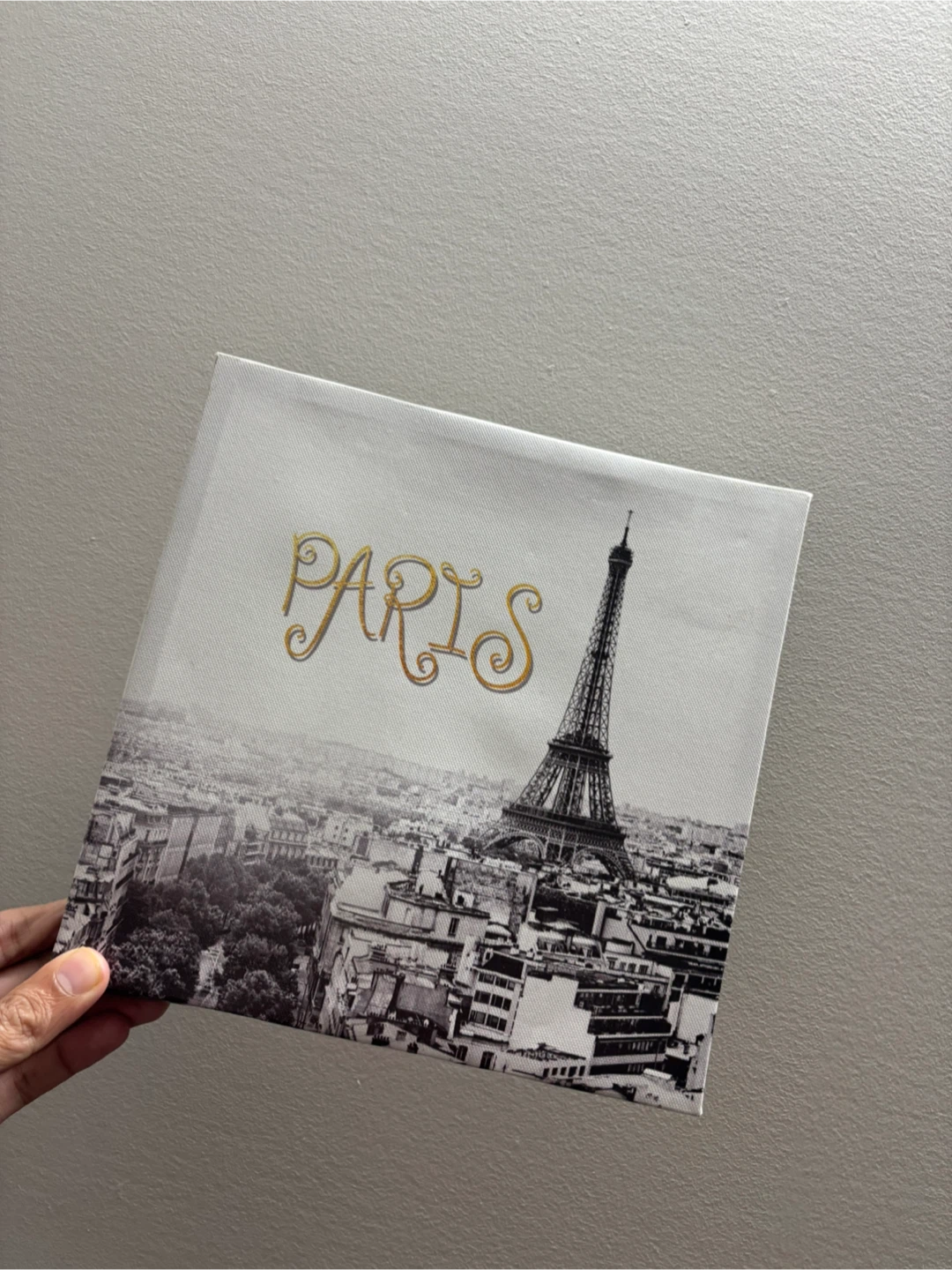 Paris Eiffel Tower Canvas Wall Art