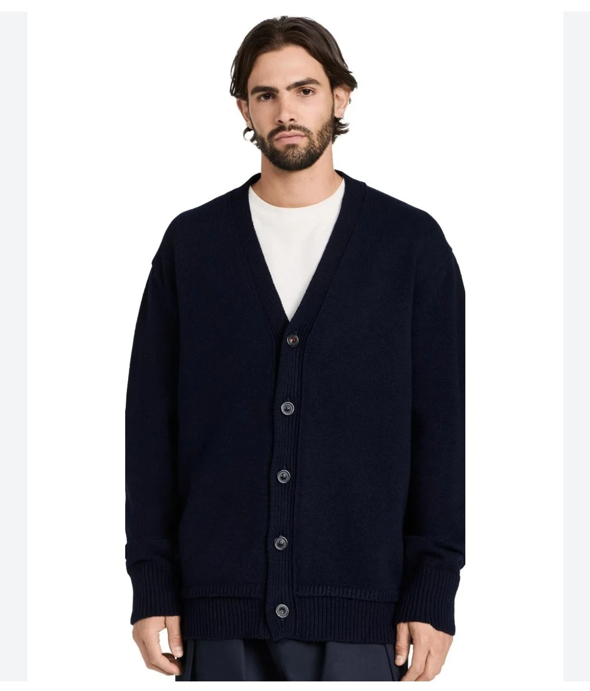 M - Maison Martin Margiela designer cardigan - lambswool