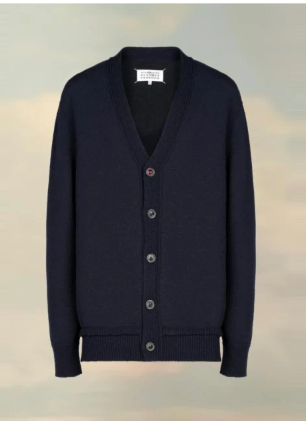 M - Maison Martin Margiela designer cardigan - lambswool - photo 3