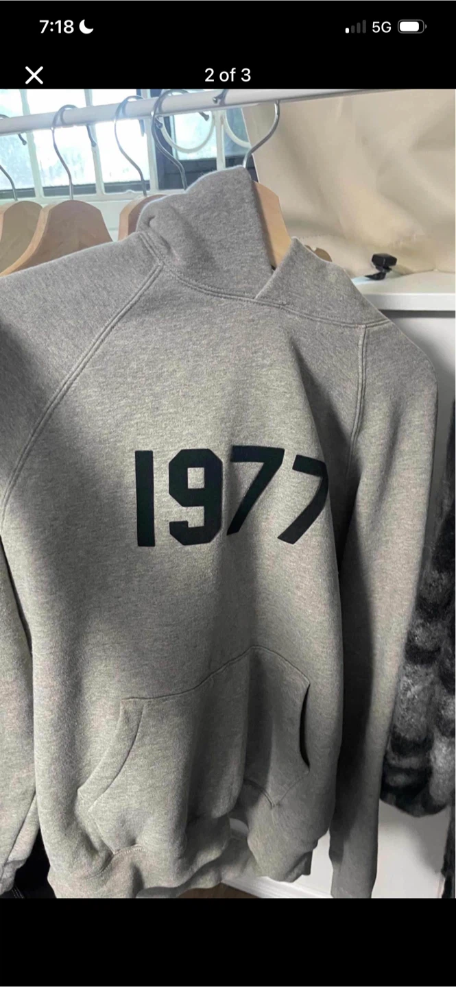 Fear of God Essentials 1977 Hoodie - photo 2