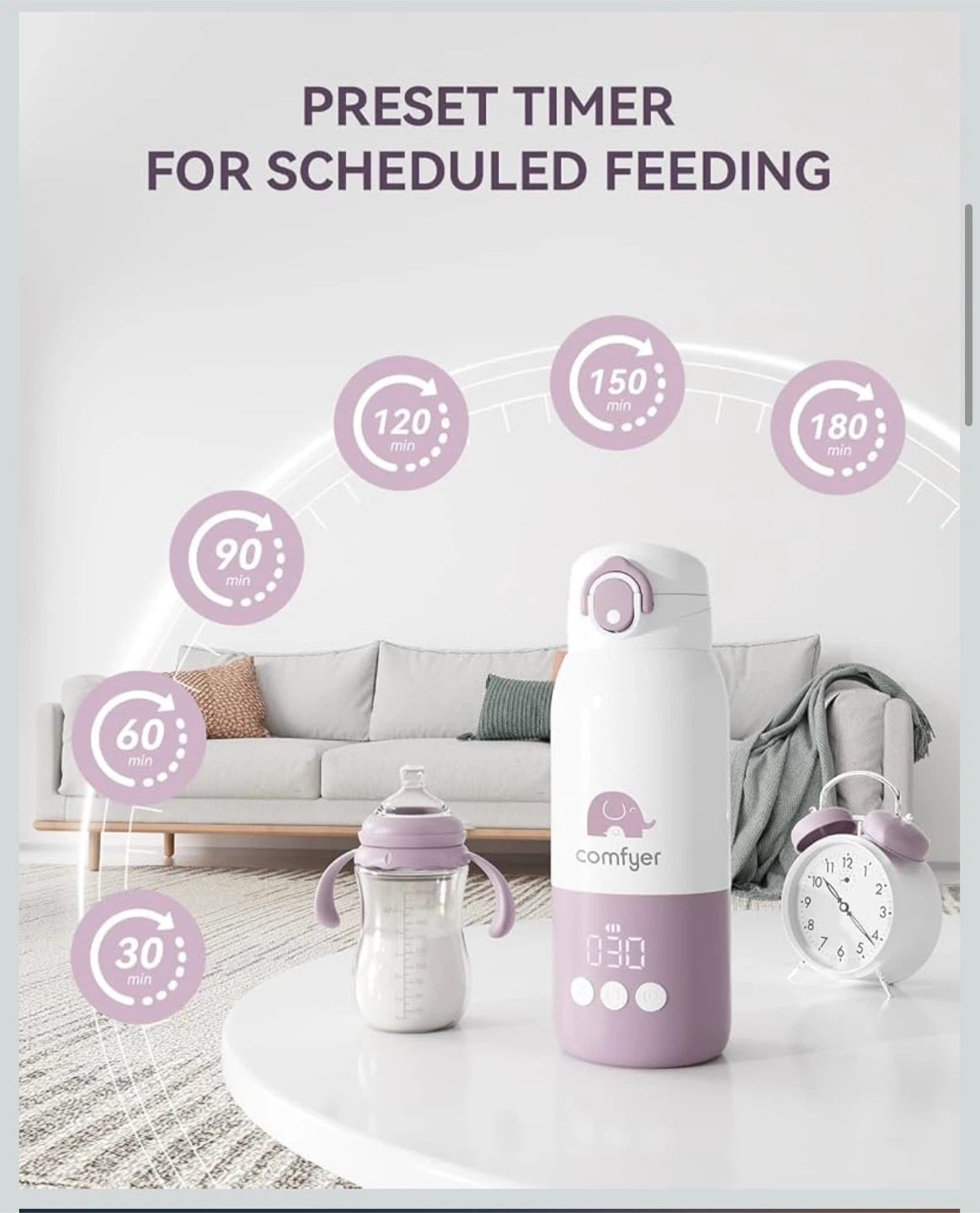 Comfyer Portable Bottle Warmer - photo 4