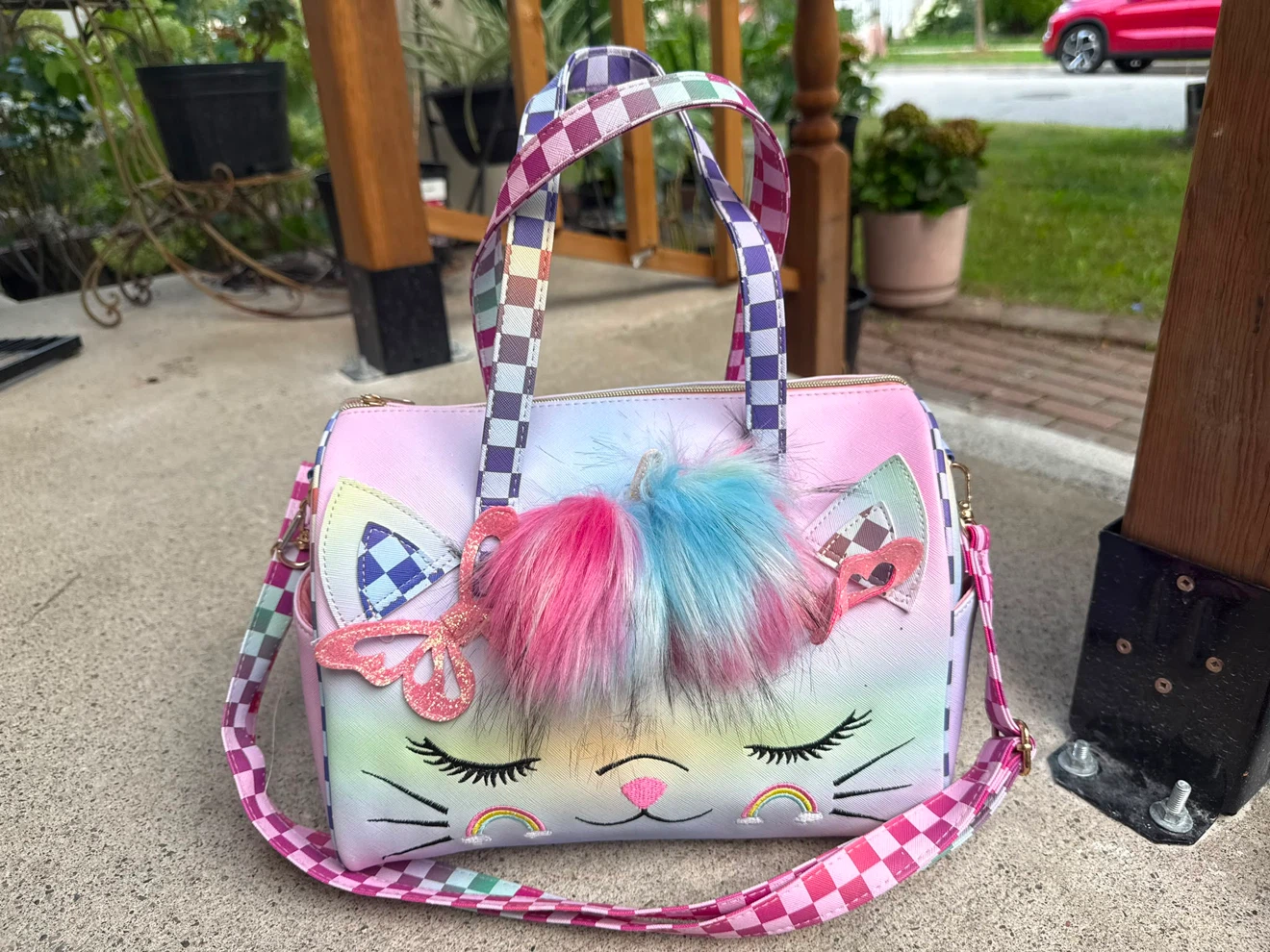 Betsey Johnson Cat Satchel Handbag - photo 2