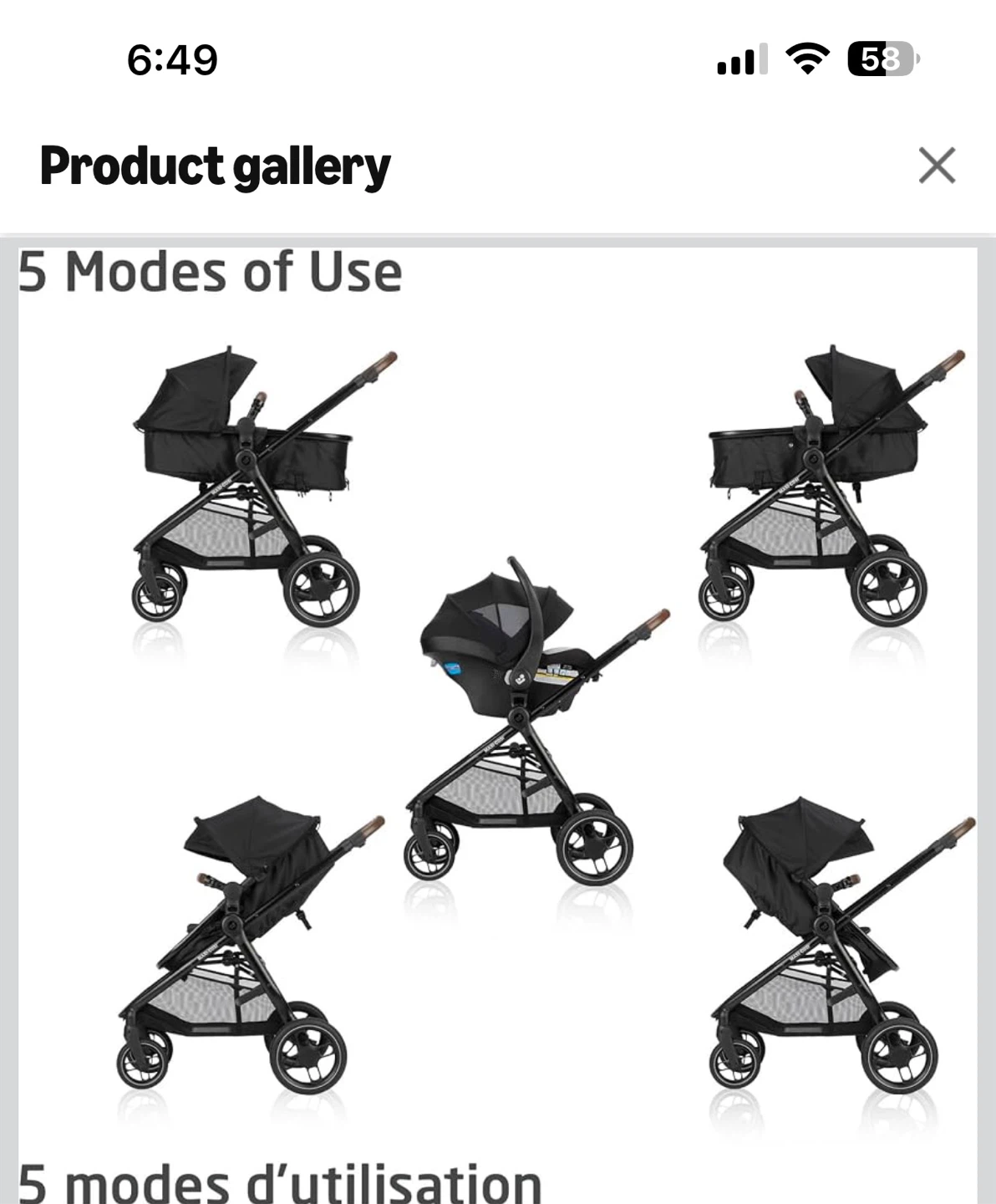 BNIB Maxi-Cosi Zelia Luxe 5-in-1 Modular Travel System - photo 3