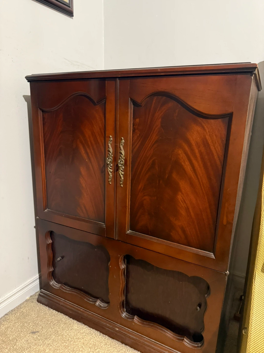 Cabinet and Table Available.