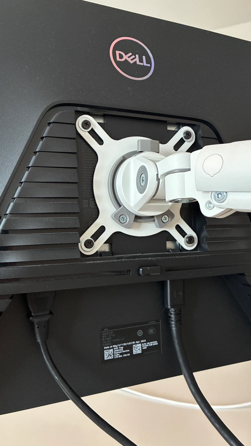 Dell 27” Gaming Monitor and monitor arm - photo 3