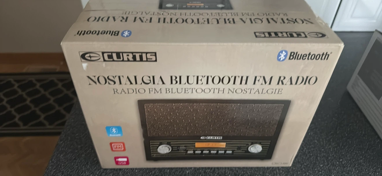 Curtis Nostalgia Bluetooth FM Radio - photo 3