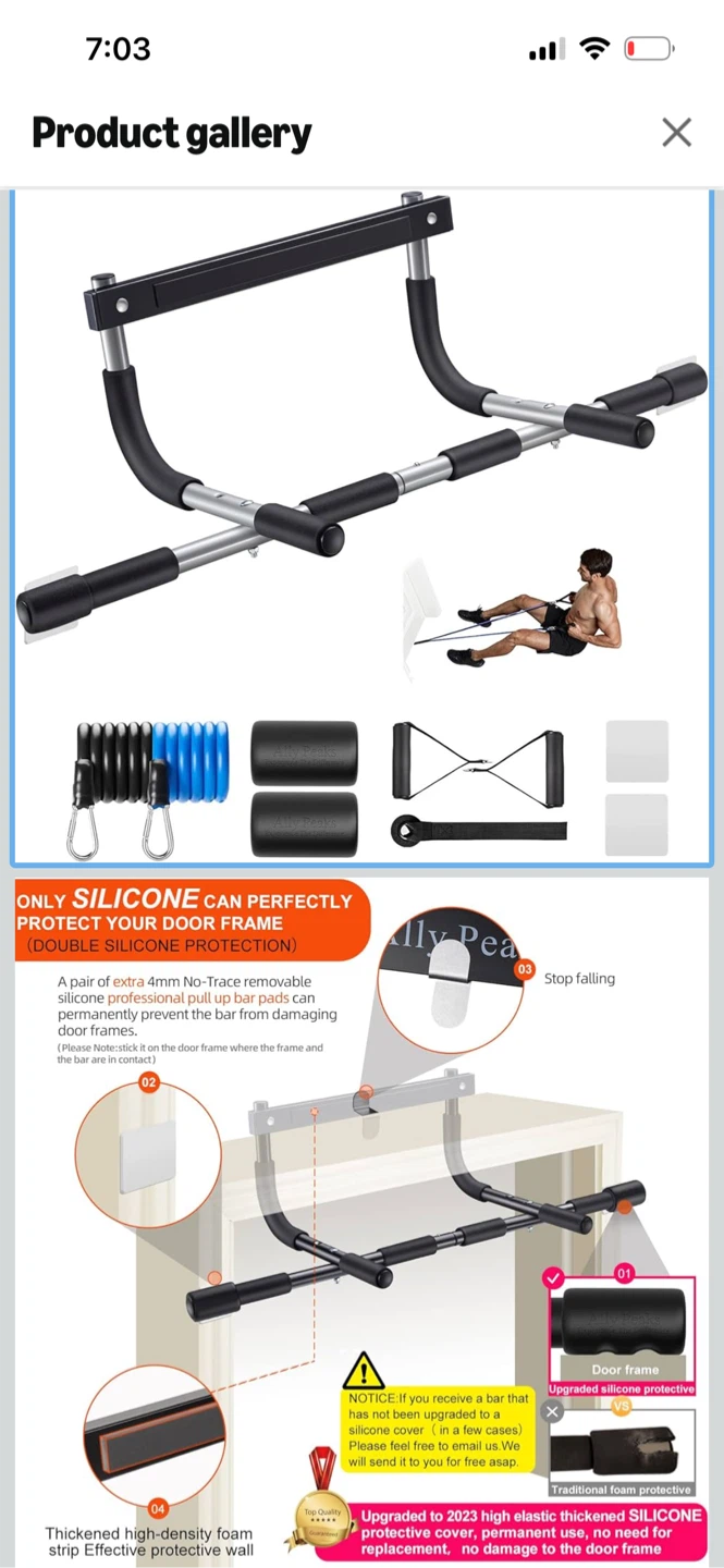 Sportneer Pull Up Bar