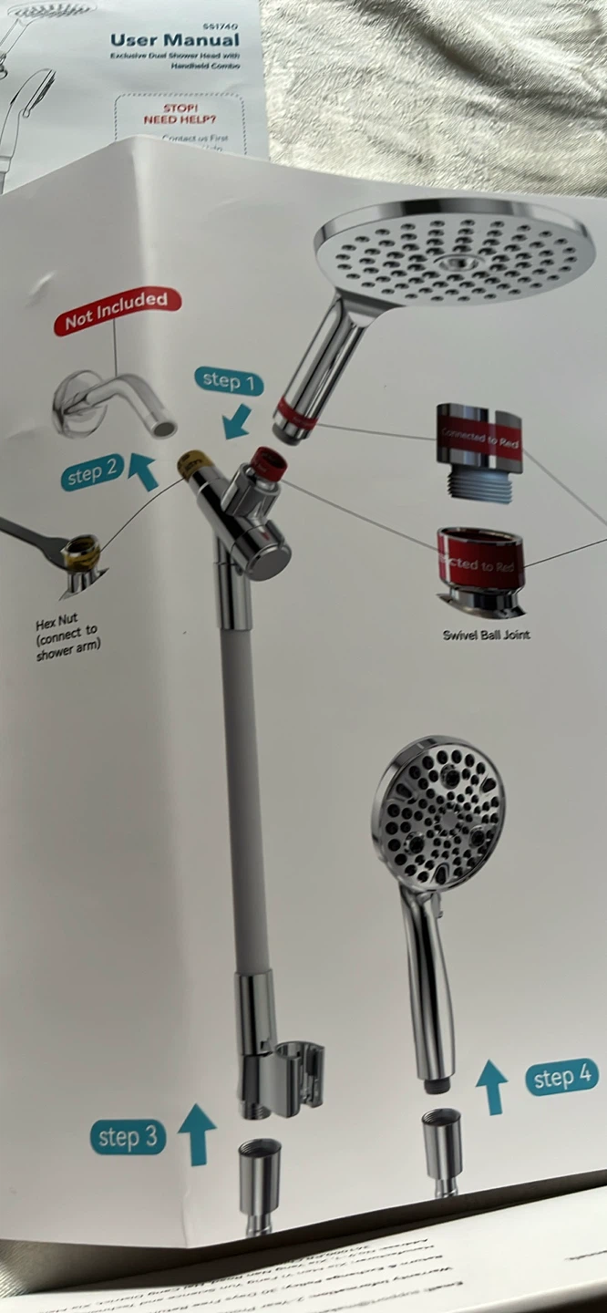 MakeFit Rain Shower Heads System