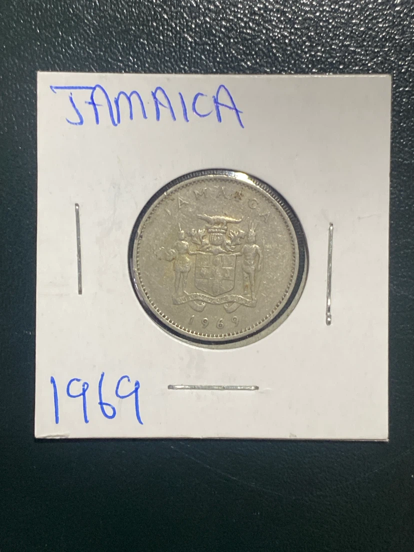 1969 Jamaica Ten Cents Coin