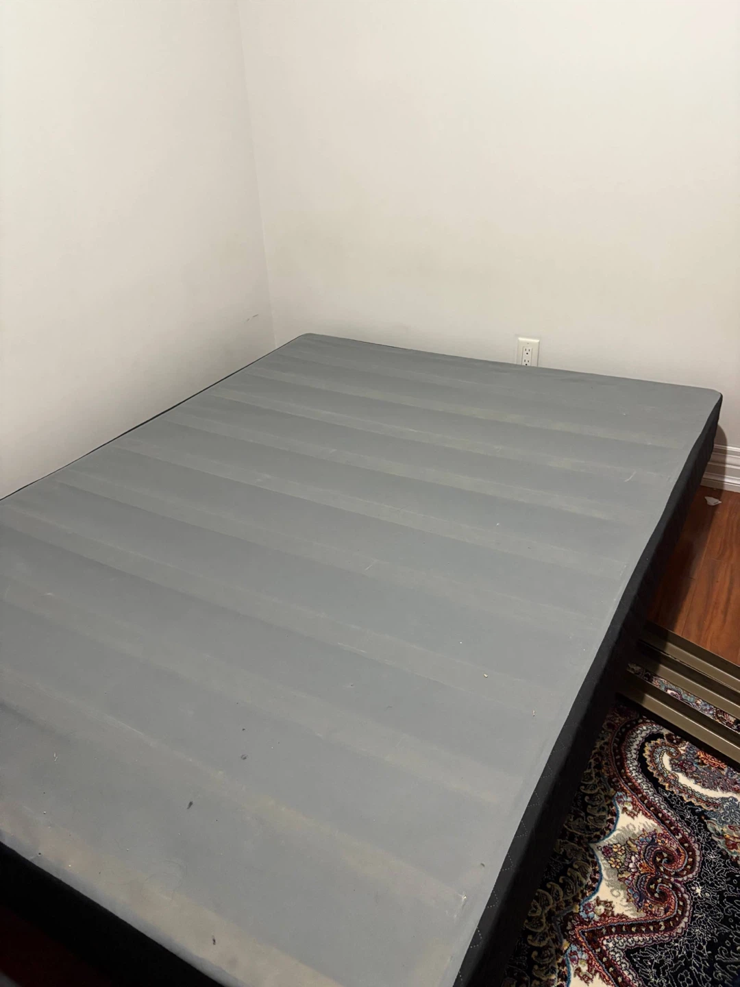 Metal Bed Frame with Box Spring - photo 2
