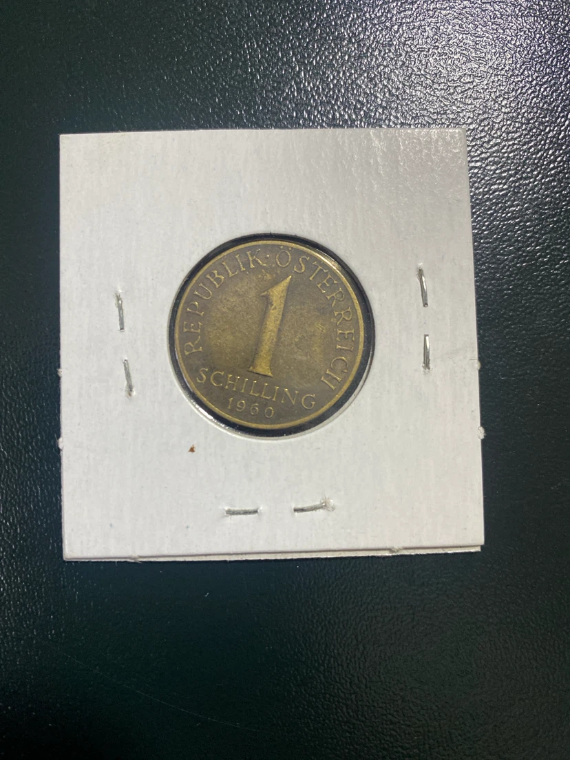 Austria 1 Schilling Coin 1960 - photo 2