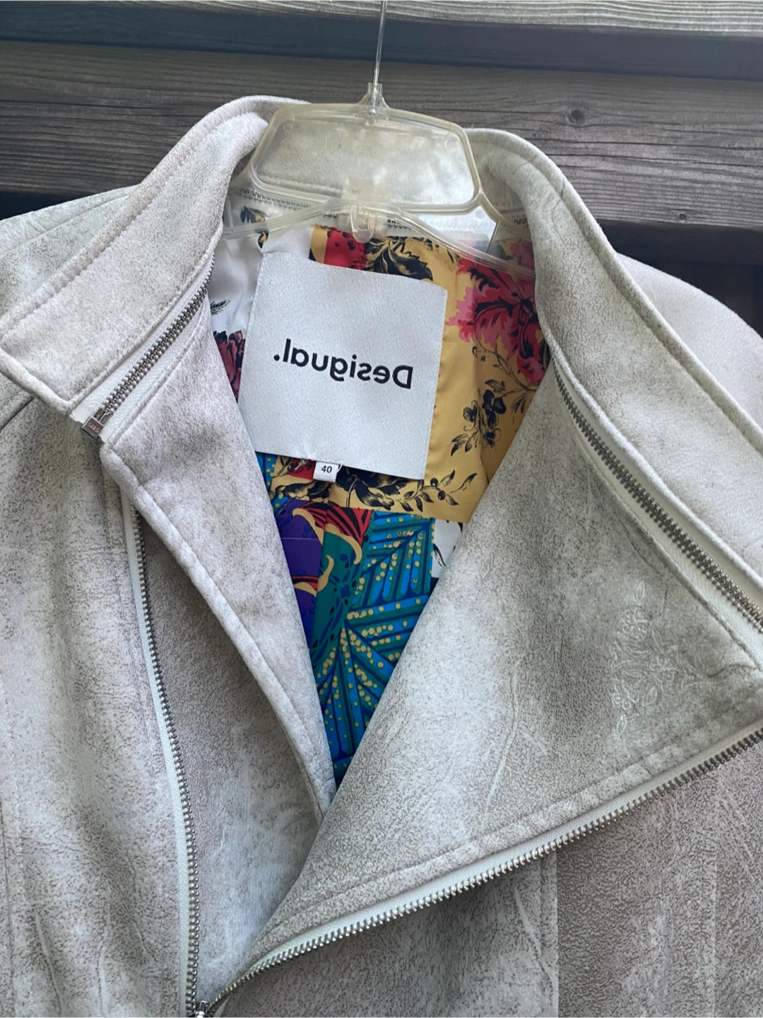 Desigual Moto Jacket, Size Medium - photo 2