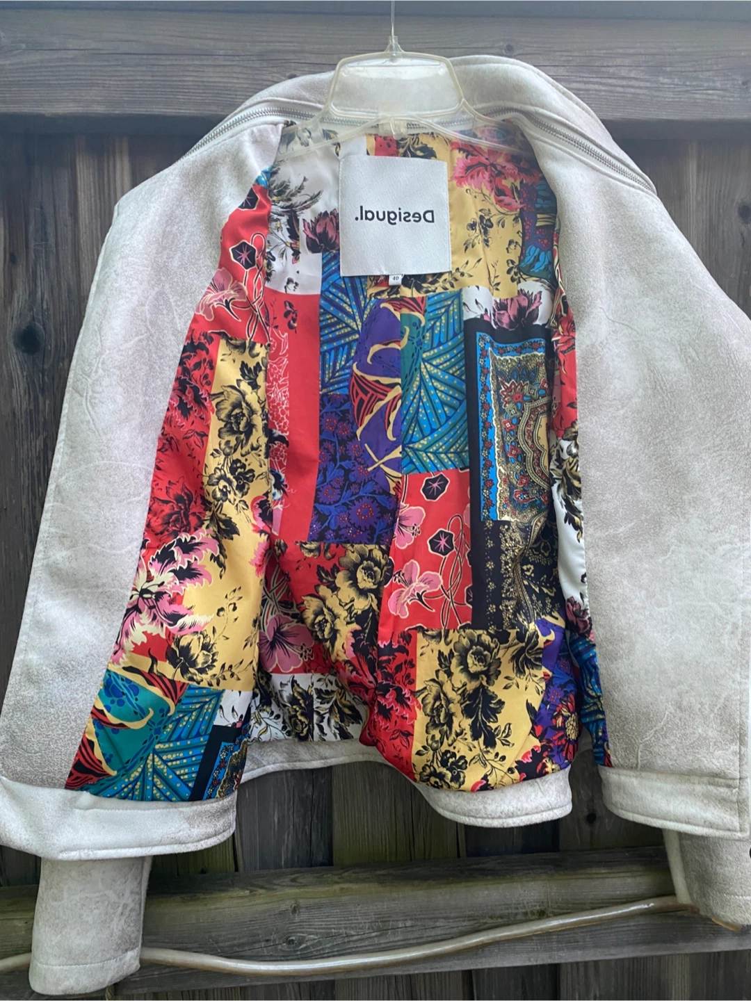 Desigual Moto Jacket, Size Medium - photo 3