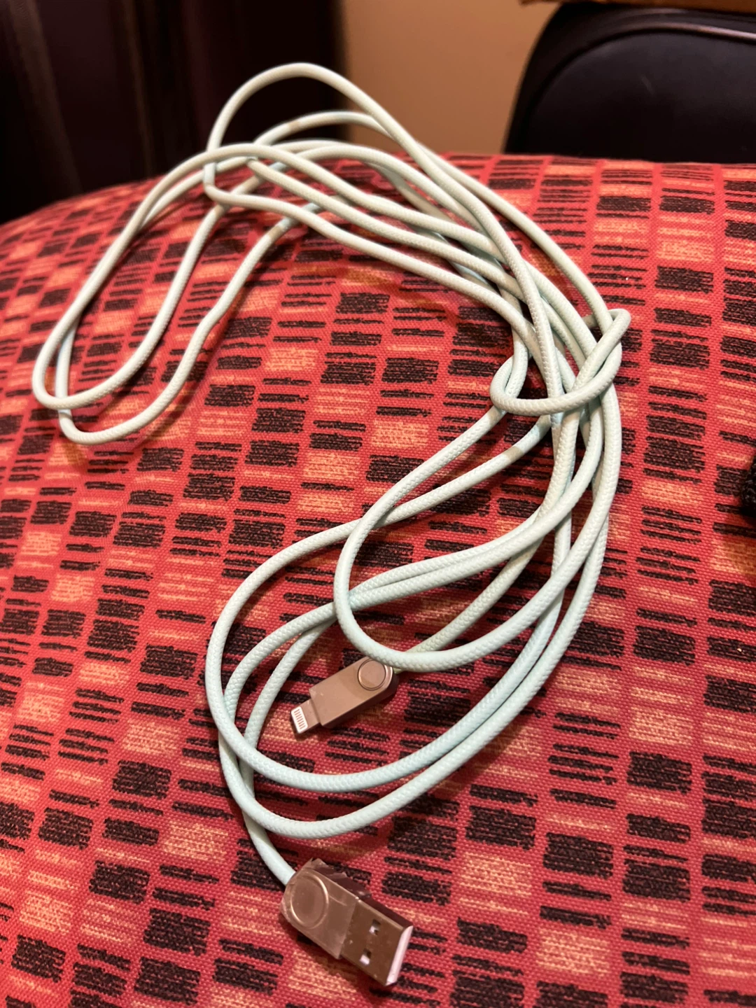 Light Blue USB to Lightning Cable
