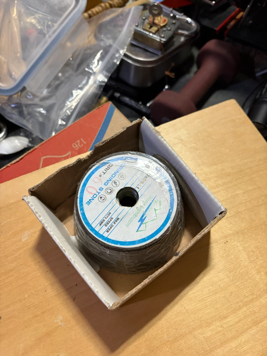 Grinding Stone 5x2x5/8-11 Grit 60 - photo 4