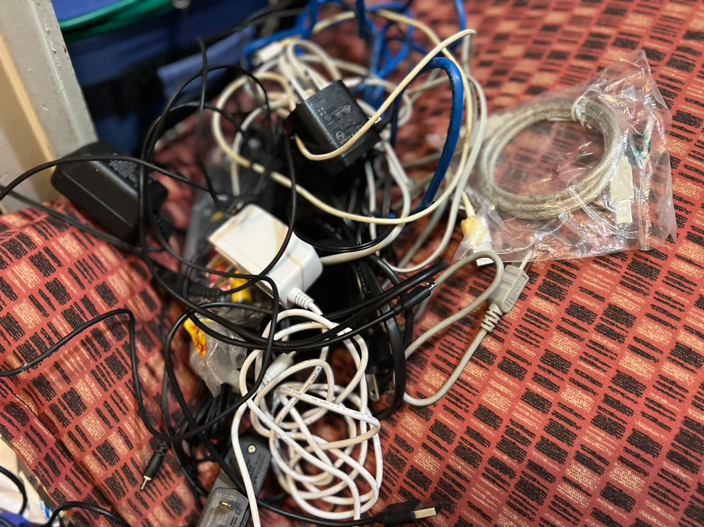 Assorted Electronics Cables and Power Adapters-price of Each
