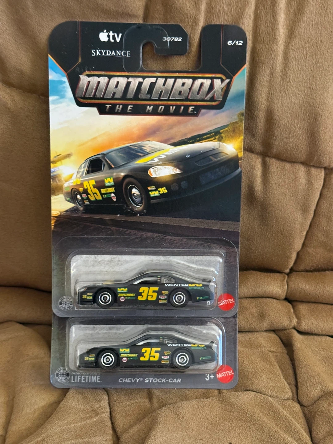Matchbox The Movie Chevy Stock-Car lot of 2