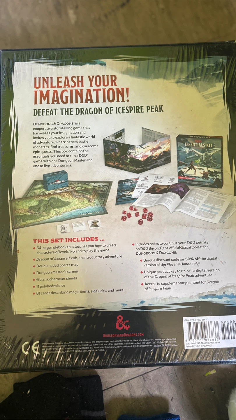 Dungeons & Dragons Essentials Kit: Dragon of Icespire Peak
