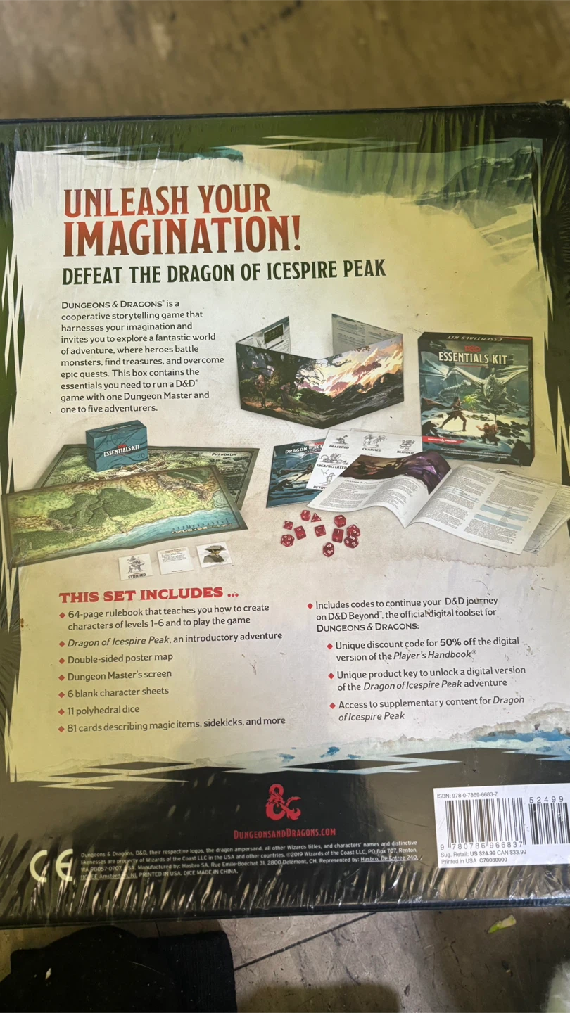 Dungeons & Dragons Essentials Kit: Dragon of Icespire Peak - photo 2