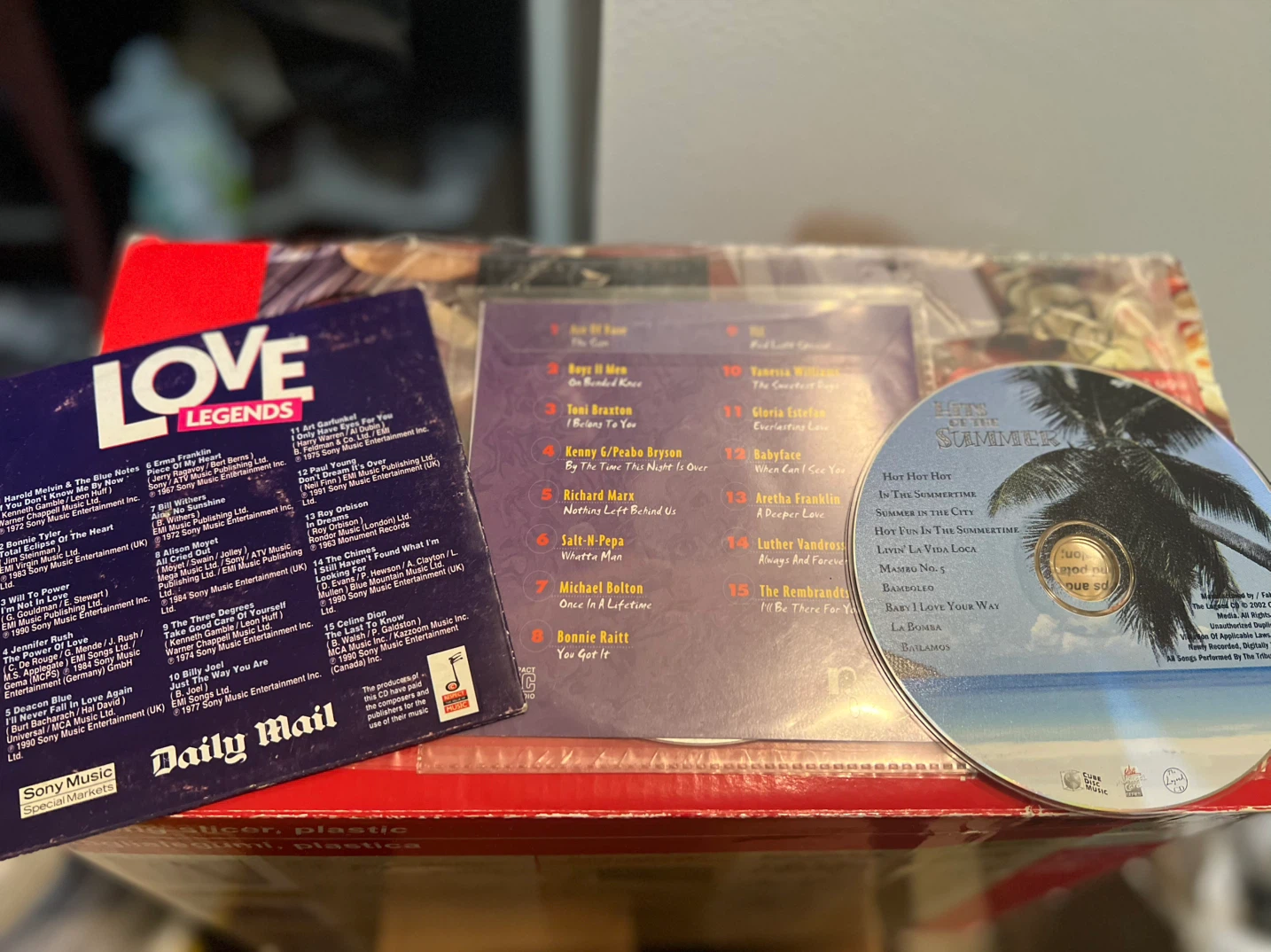 Daily Mail Love Legends & Hits of the Summer CDs