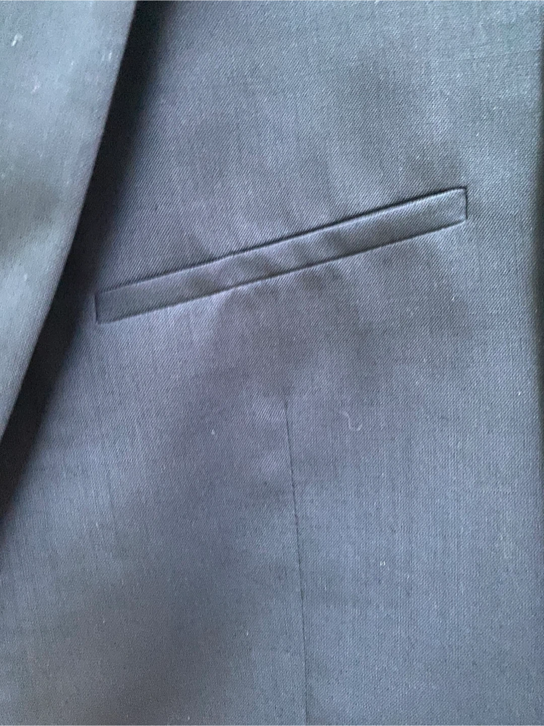 HUGO Men's Navy Blazer, Size 36R Extra Slim Fit - photo 4